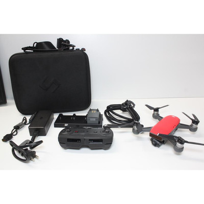 DJI Spark Fly More Combo Mini Drone - Used Tested Works Clean with
