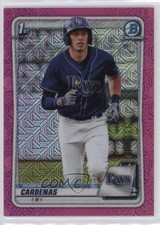 2020 Bowman Chrome Prospects Mega Box Pink Mojo Refractor Ruben Cardenas xb2