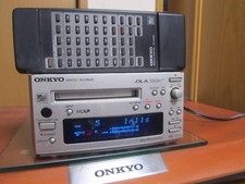 ONKYO MD-101A Minidisc MD Recorder Deck MDLP w/ Remote Tested Japan