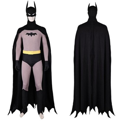 Batman Bruce Wayne Jumpsuit Cosplay Kostüm Herren Halloween Karneval Anzug