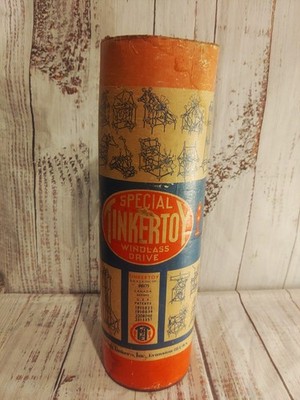 Vintage Special Tinker Toy Windlass Drive Circa 1950s (No Top)
