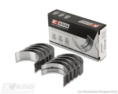 King 0.25mm Main Bearings for VW/Audi AEB/ATW/AUG/AWM 1.8L/1.9L L4 - MB5566AM...