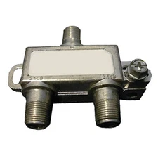 2-way Cable TV Splitter 2 way coax signal split Antenna RG6 LIMIT 1 PER CUSTOMER