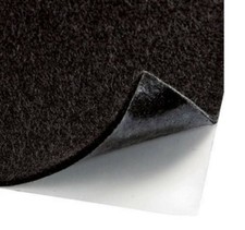 BLACK PREMIUM ADHESIVE Felt ROLL 3' X 12" - PROTECTS ARTS CRAFTS HOBBY TROPHY