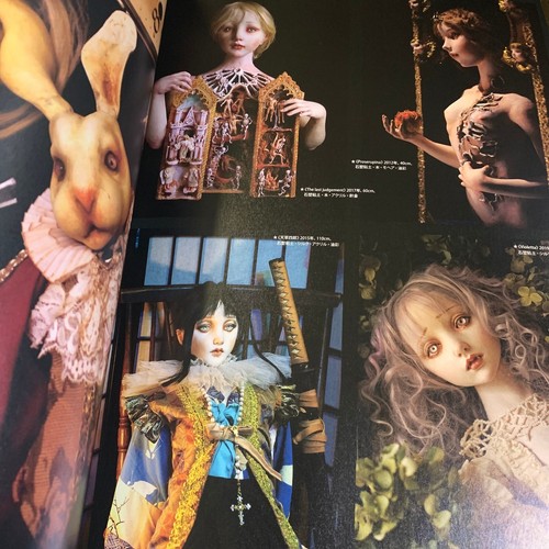 Art Guide Book ExtrART file.28 Gothic BJD Mari Shimizu Ball Joined Doll Figure - Picture 18 of 24