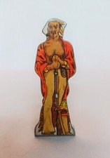 1930s MARX TIN LITHO AMERICAN INDIAN ORIGINAL NATIVE AMERICAN MADE USA 3 1/2" H