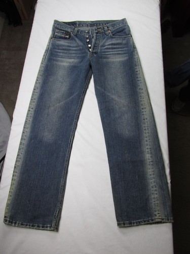 DIESEL INDUSTRY Mens Denim Blue Jeans 
