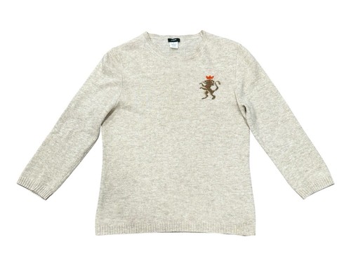 J Crew Womens Merino Wool Viscose Rabbit Hair Cashmere Sweater Medium ...