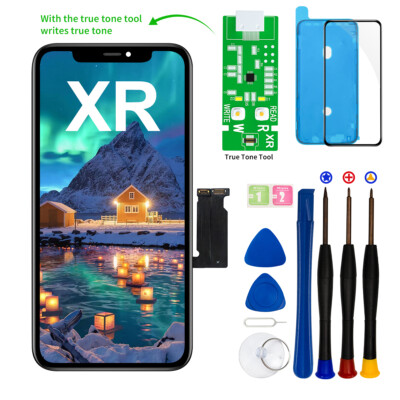 For iPhone XR LCD with True Tone Display Touch Screen Replacement Digitizer Lot