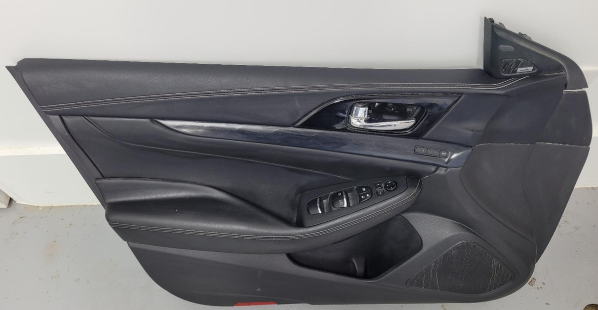 2021-2023 NISSAN MAXIMA LEFT FRONT DRIVER DOOR PANEL; BLACK