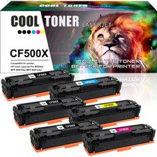 Lot Toner Compatible with HP CF500X 202X LaserJet M281fdw M281cdw MFP M254d M254