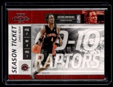 2009-10 Panini Playoff Contenders Chris Bosh Season Ticket #29 Toronto Raptors