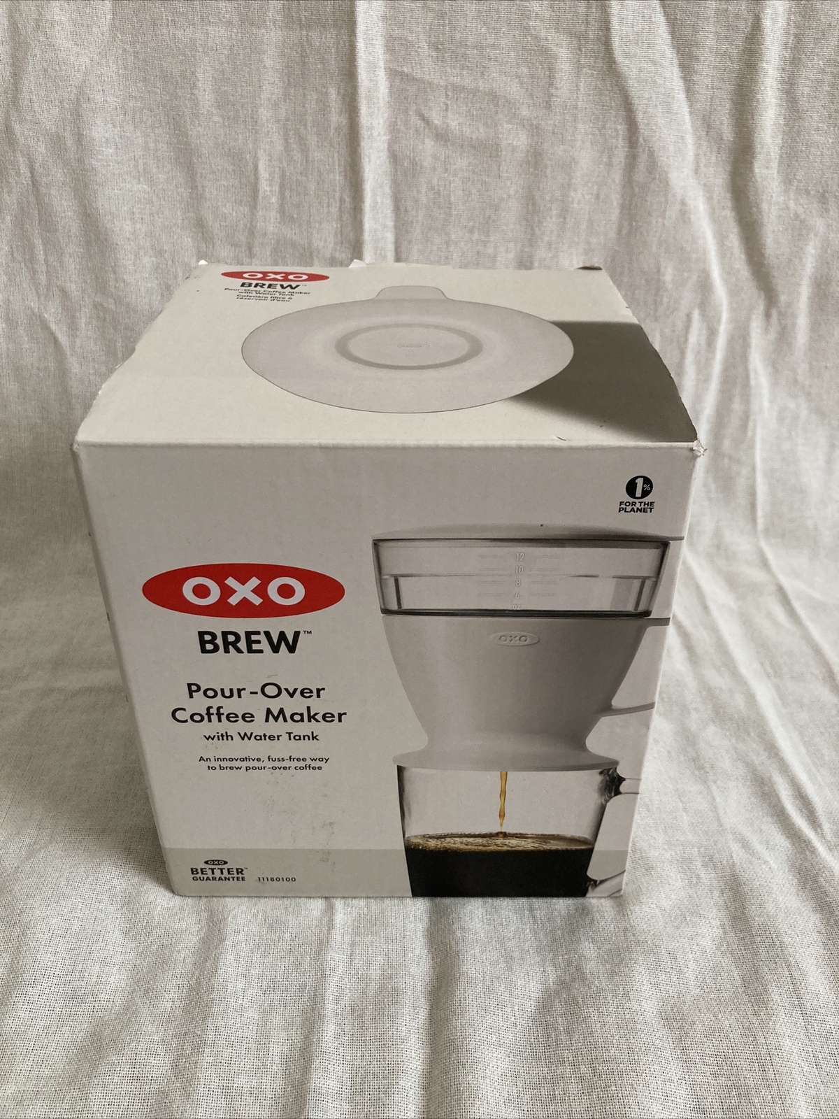 OXO Good Grips PourOver Coffee Maker W/Water Tank 12oz NIB eBay