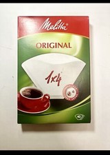 40 Papierfilter f&uuml;r Melitta Kaffeetassen | Gr&ouml;&szlig;e 4 | Crazystock Auswahl