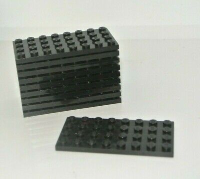 LEGO 6 Old Light Gray 2x8 Plate 7191 10030 10039 6285 10040 4729 5571