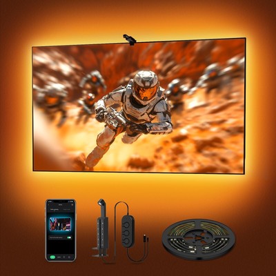deerdance TV LED Backlight Sync to Screen TV LED Lights That Change with TV P...