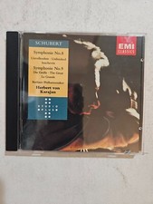 Schubert: Symphonies Nos. 8 "Unfinished" 9 "Great" CD, Mar-1993, EMI Music...