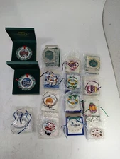 Longaberger Tie Ons And Christmas Ornaments (Lot)