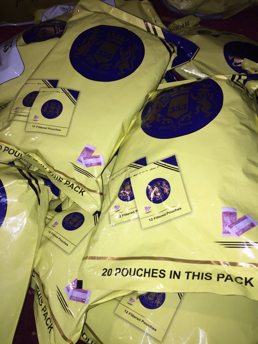555 VERY STRONG AFGHAN SNUS - BIG PACK (20 SMALL PACKS EACH WITH 12 POUCHES) 