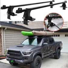 For Toyota Tacoma 2004+ 54" Roof Top Rack Cross Bar Luggage Cargo Carrier Black