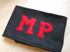 Reproduction Ww2 British Army MP Military Police Armband/Brassard Reenacting