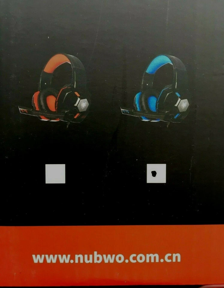 NUBWO N3 PS4 Xbox One Gaming Headset with Microphone Stereo PC Headphone Blue - Image 2 of 4