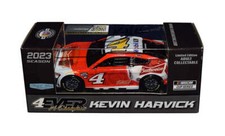 AUTOGRAPHED 2023 Kevin Harvick 4 Budweiser HOMESTEAD FINAL START 4EVER A Champ