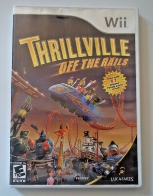 Wii - THRILLVILLE OFF THE RAILS - No Booklet EVERYONE 10+ Nintendo