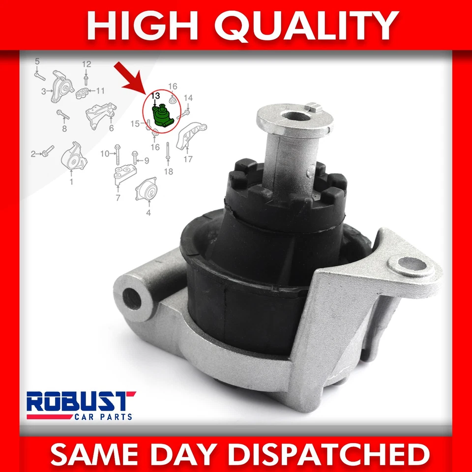 FOR VAUXHALL ZAFIRA & ASTRA GEARBOX ENGINE MOUNT DAMPER MOUNTING REAR 90538582 - Image 2 of 4