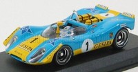 Best Model 1/43 Porsche 1 Jarama 1970 Soler Roig Statisches Modell Diecast