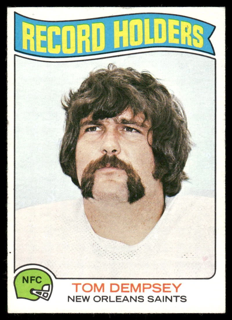 1975 Topps #353 Tom Dempsey - EX