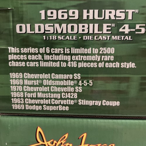 RAW FORCE & REGULAR AMERICAN MUSCLE JOHN FORCE RAW CHROME SIGNATURE HURST 442T78 - Picture 6 of 19