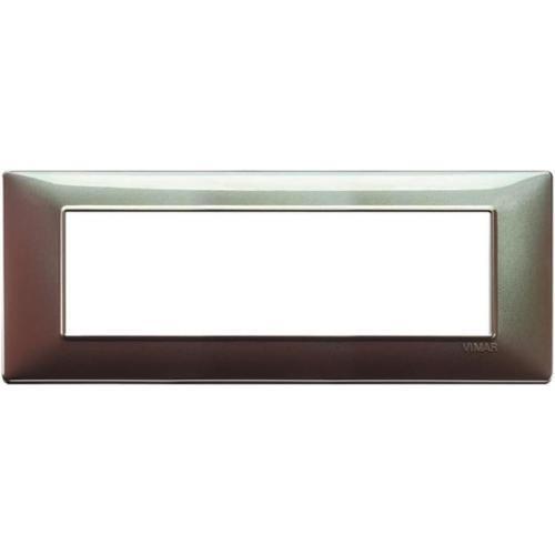 VIMAR PLANA - PLACCA 7M MARRONE MICAL