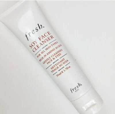 Fresh Soy Face Cleanser 1.7 oz/ 50ml For All Skin Types Makeup Removing Cleanser - Image 1 of 2