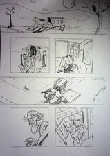 Spellbinder 2024 Original MATT HEBB Hand Drawn Interior Comics Page