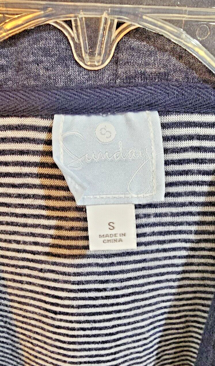 DB SUNDAY OPEN FRONT WATERFALL CARDIGAN Size Smal… - image 2