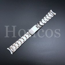 19 MM Unisex Stainless Steel Oyster Watch Band Fits For Rolex Vintage GMT L83