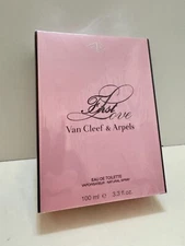 VAN CLEEF & ARPELS FIRST LOVE EAU DE TOILETTE SPRAY 3.3 OZ / 100 ML NEW & SEALED