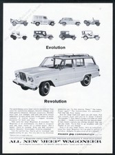 1964 Jeep Wagoneer Cj2a Jeepster Cj5 Cj6 Cj3b Etc Photo Evolution Print Ad