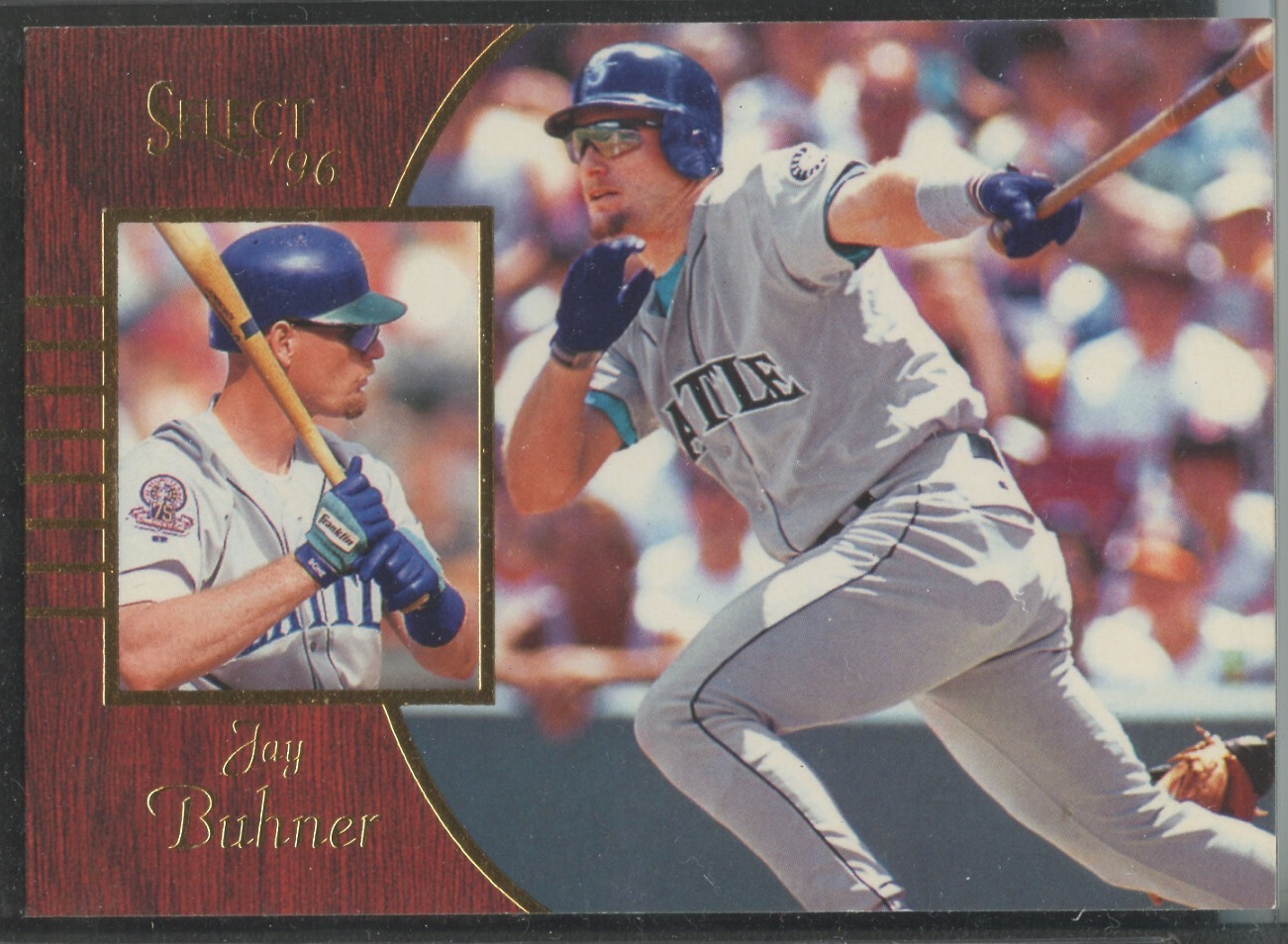 1996 Pinnacle Select #86 Jay Buhner Seattle Mariners
