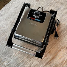 BELLA Panini Maker GH-815, 1400W, Large 8 x 9in Cooking Surface! Make 4 Sammies!
