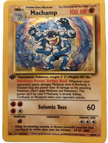 Machamp カイリキー Pokemon Mezastar Card Tags 4-3-022 Gorgeous