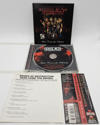 BRIDES OF DESTRUCTION Here Come The Brides Japan CD UICE 1075 w