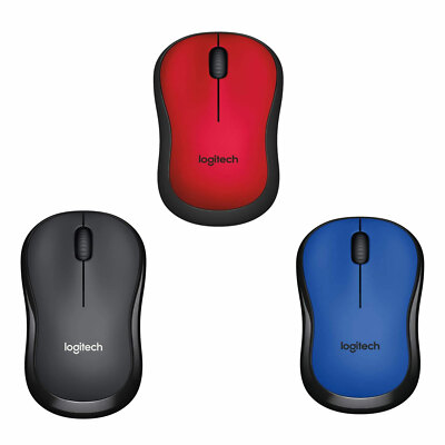 Logitech M220Funkmaus 1000 DPI 10m Reichweite Ambidextrös USB-Receiver Leise