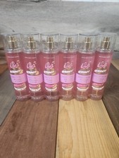 6PK Bath  Body Works Sweet Petal Pound Cake Fragrance Body Mist Spray 8oz NEW