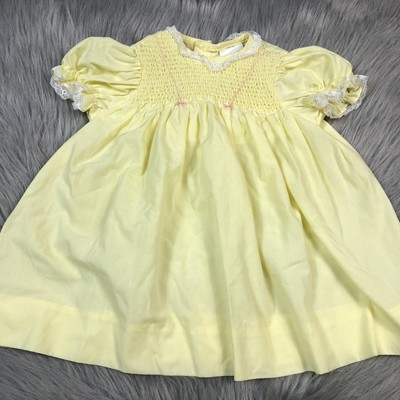 baby girl yellow frock