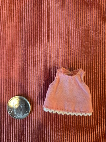 VTG 1965 Mattel Liddle Kiddles FLORENCE NIDDLE Dolls dress only ONLY