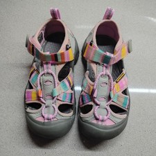 KEEN Youth Venice H2 Striped Sandal Water Shoes Size 11 US Toddler