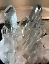Clear Quartz Crystal Cluster - 20 Points