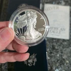 1997 P $1 American Eagle 1 oz Proof Silver Bullion Coin with Box & COA